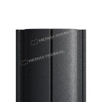 Штакетник металлический МЕТАЛЛ ПРОФИЛЬ ELLIPSE-T 19х126 (VikingMP E-20-9005-0.5)