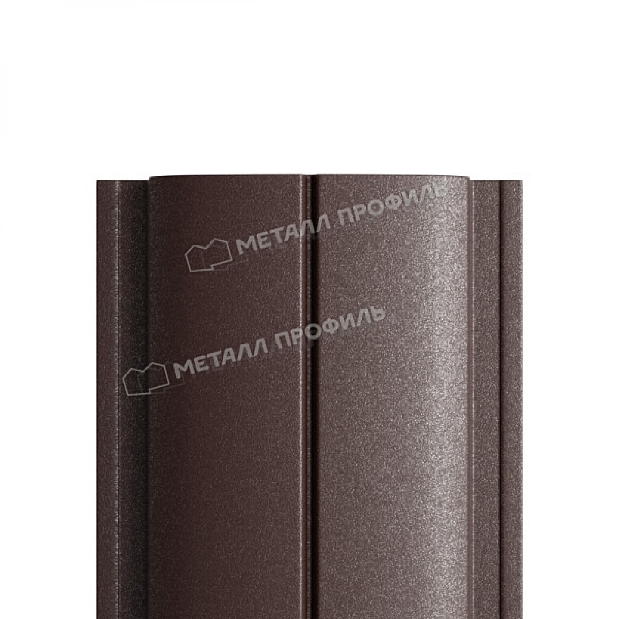 Штакетник металлический МЕТАЛЛ ПРОФИЛЬ ELLIPSE-T 19х126 (VikingMP E-20-RR32-0.5)