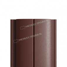 Штакетник металлический МЕТАЛЛ ПРОФИЛЬ ELLIPSE-T 19х126 (VikingMP-01-8017-0.45)