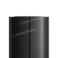 Штакетник металлический МЕТАЛЛ ПРОФИЛЬ ELLIPSE-T 19х126 (VikingMP-01-9005-0.45)