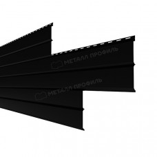Сайдинг МЕТАЛЛ ПРОФИЛЬ Lбрус-XL-Н-14х335 (PURMAN-20-9005-0.5)
