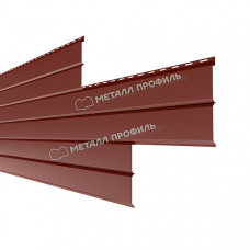 Сайдинг МЕТАЛЛ ПРОФИЛЬ Lбрус-XL-Н-14х335 (ПЭ-01-3009-0.45)