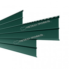 Сайдинг МЕТАЛЛ ПРОФИЛЬ Lбрус-XL-Н-14х335 (ПЭ-01-6005-0.45)