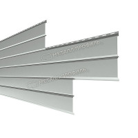Сайдинг МЕТАЛЛ ПРОФИЛЬ Lбрус-XL-Н-14х335 (ПЭ-01-9006-0.45)