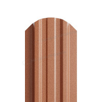 Штакетник металлический МЕТАЛЛ ПРОФИЛЬ LАNE-O 16,5х99 (PURMAN-20-Argillite-0.5)