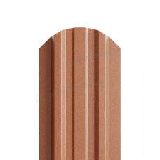 Штакетник металлический МЕТАЛЛ ПРОФИЛЬ LАNE-O 16,5х99 (PURMAN-20-Argillite-0.5)