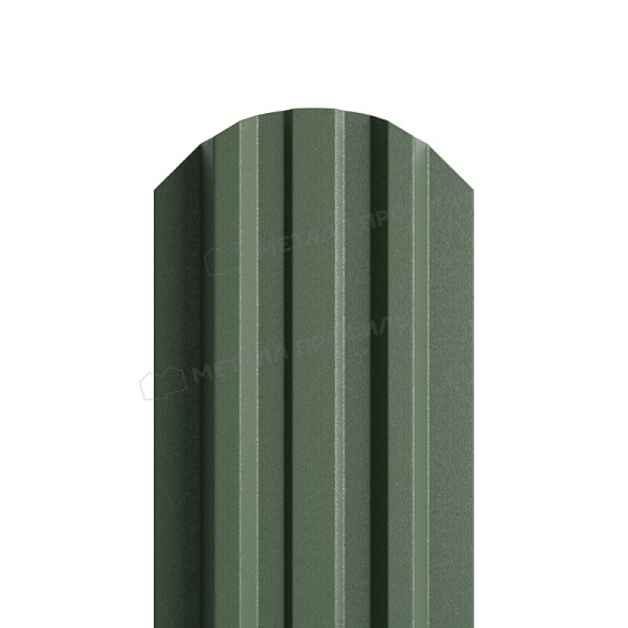Штакетник металлический МЕТАЛЛ ПРОФИЛЬ LАNE-O 16,5х99 (VikingMP E-20-6007-0.5)