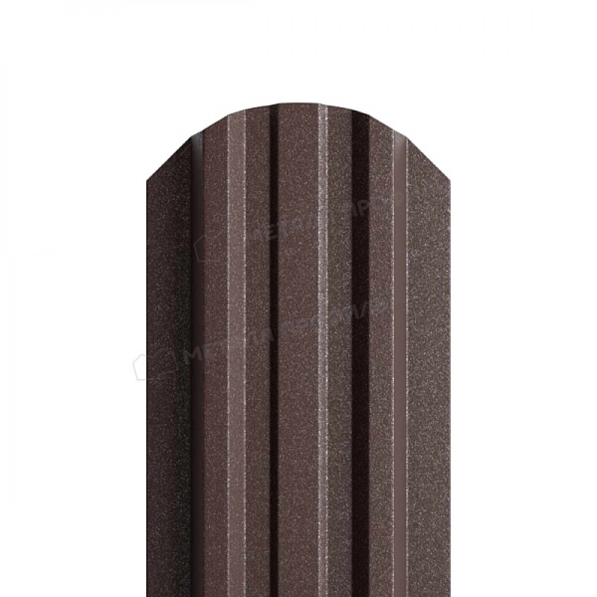 Штакетник металлический МЕТАЛЛ ПРОФИЛЬ LАNE-O 16,5х99 (VikingMP E-20-RR32-0.5)