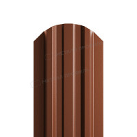 Штакетник металлический МЕТАЛЛ ПРОФИЛЬ LАNE-O 16,5х99 NormanMP (ПЭ-01-8004-0.5)