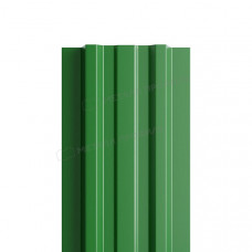 Штакетник металлический МЕТАЛЛ ПРОФИЛЬ LАNE-T 16,5х99 NormanMP (ПЭ-01-6002-0.5)