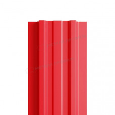 Штакетник металлический МЕТАЛЛ ПРОФИЛЬ LАNE-T 16,5х99 NormanMP (ПЭ-01-3020-0.5)