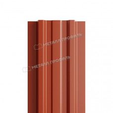 Штакетник металлический МЕТАЛЛ ПРОФИЛЬ LАNE-T 16,5х99 NormanMP (ПЭ-01-8004-0.5)