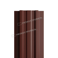 Штакетник металлический МЕТАЛЛ ПРОФИЛЬ LАNE-T 16,5х99 NormanMP (ПЭ-01-8017-0.5)