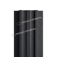 Штакетник металлический МЕТАЛЛ ПРОФИЛЬ LАNE-T 16,5х99 (VALORI-20-DarkGrey-0.5)