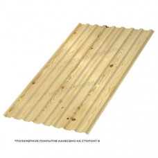 Профлист МЕТАЛЛ ПРОФИЛЬ МП-20x1100-R (ECOSTEEL-01-Сосна-0,5)