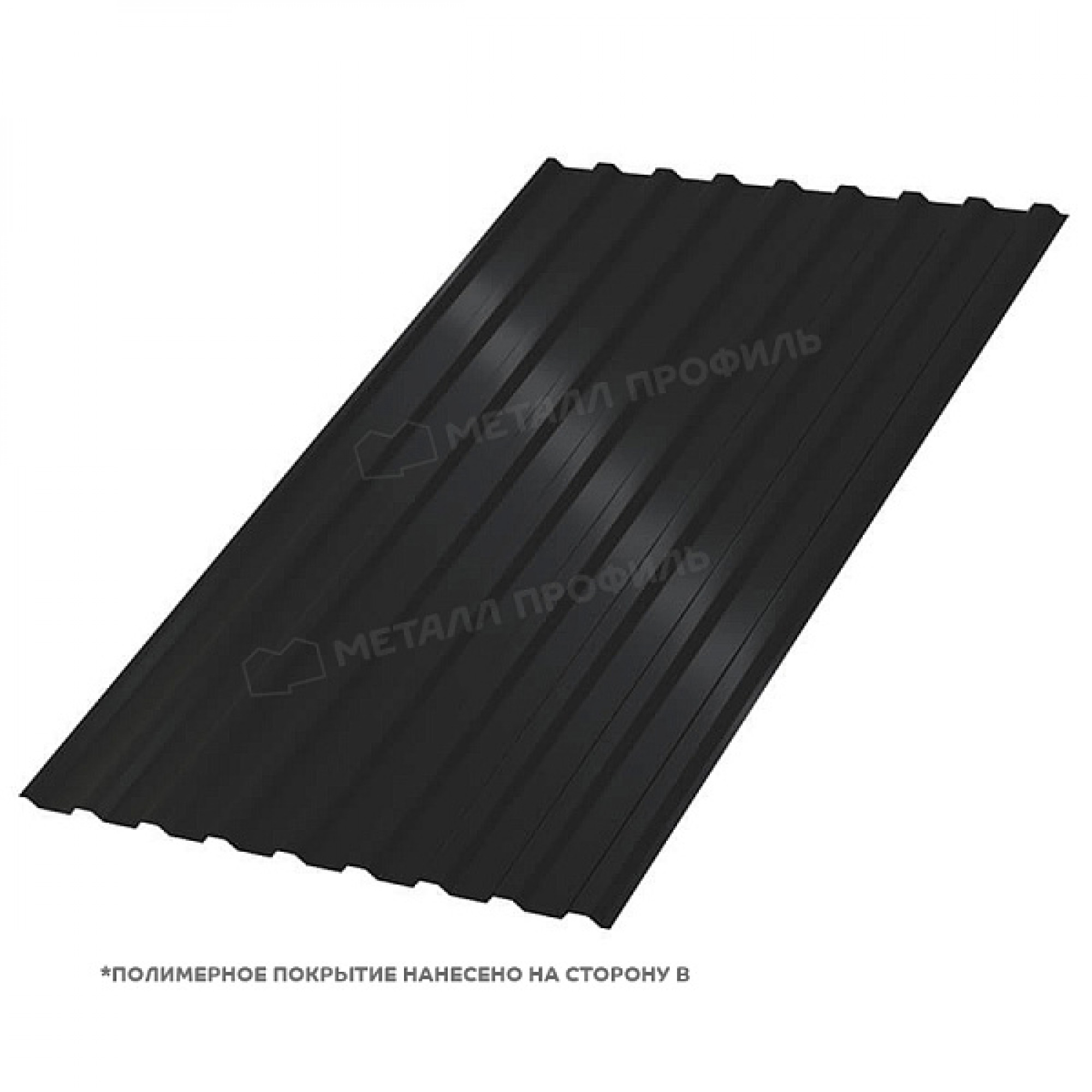 Профлист МЕТАЛЛ ПРОФИЛЬ МП-20x1100-R NormanMP (ПЭ-01-9005-0,5)