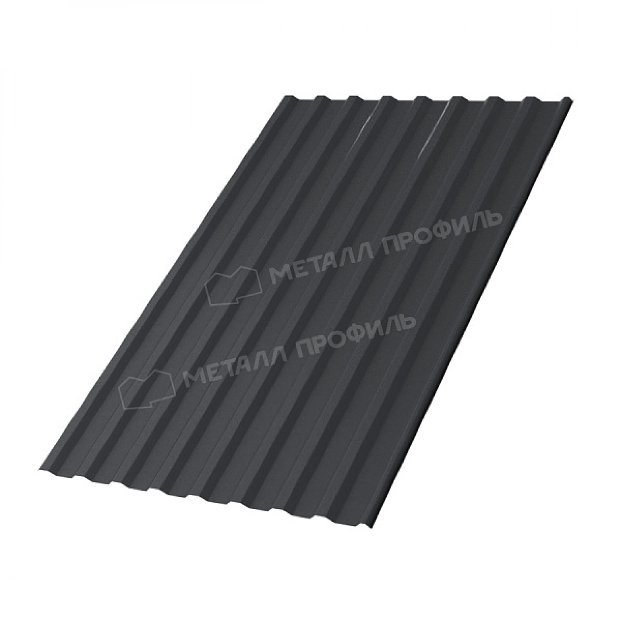 Профлист МЕТАЛЛ ПРОФИЛЬ МП-20x1100-R (VikingMP E-20-7024-0,5)