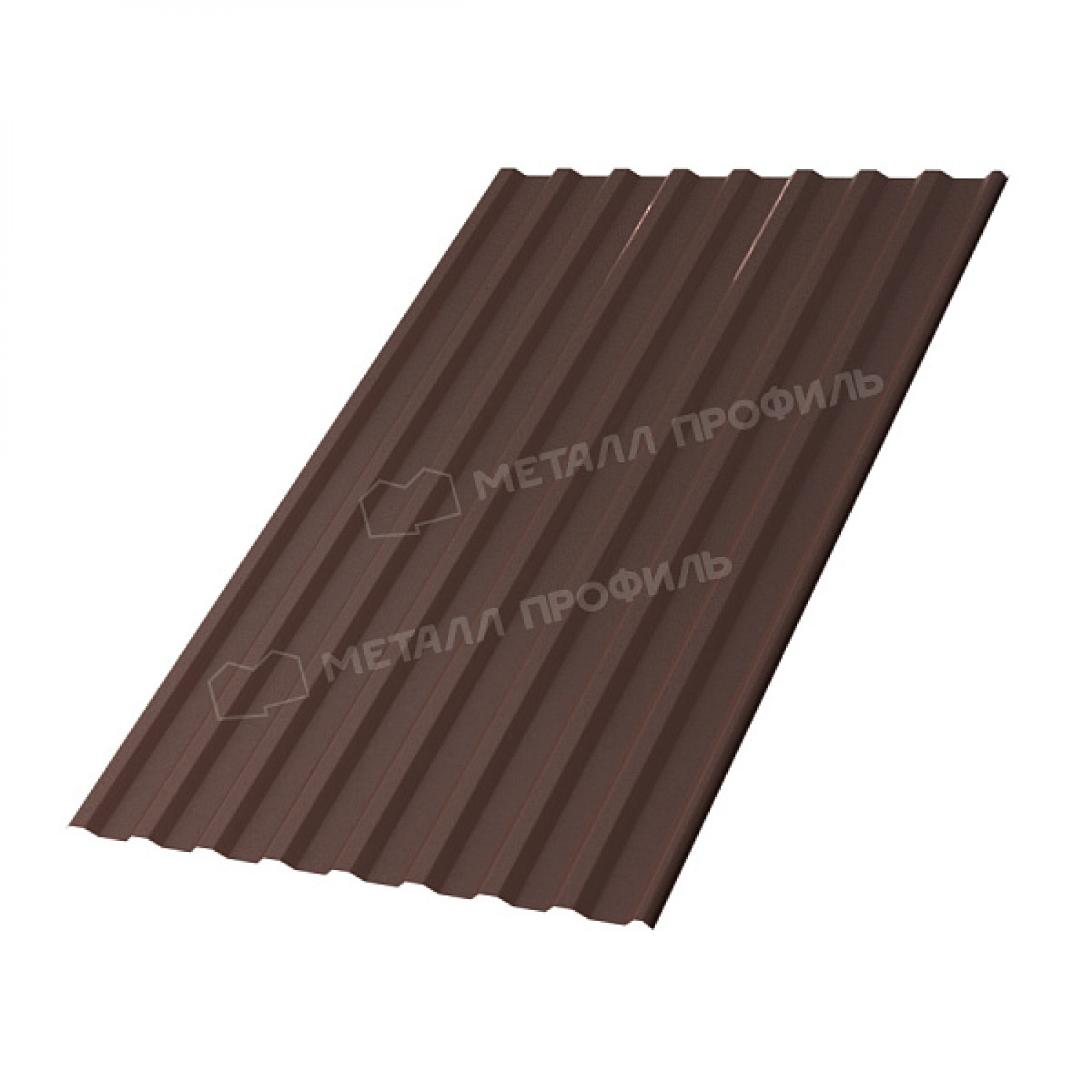 Профлист МЕТАЛЛ ПРОФИЛЬ МП-20x1100-R (VikingMP E-20-8017-0,5)