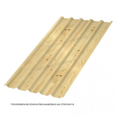 Профлист МЕТАЛЛ ПРОФИЛЬ МП-35x1035-B (ECOSTEEL-01-Сосна-0,5)
