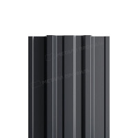 Штакетник металлический МЕТАЛЛ ПРОФИЛЬ TRAPEZE-T 16,5х118 NormanMP (ПЭ-01-7024-0.5)