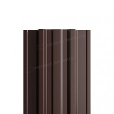 Штакетник металлический МЕТАЛЛ ПРОФИЛЬ TRAPEZE-T 16,5х118 (ПЭ-01-RR32-0.45)