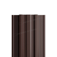 Штакетник металлический МЕТАЛЛ ПРОФИЛЬ TRAPEZE-T 16,5х118 NormanMP (ПЭ-01-RR32-0.5)