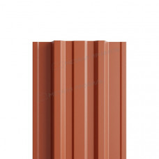 Штакетник металлический МЕТАЛЛ ПРОФИЛЬ TRAPEZE-T 16,5х118 (PURETAN-20-RR750-0.5)