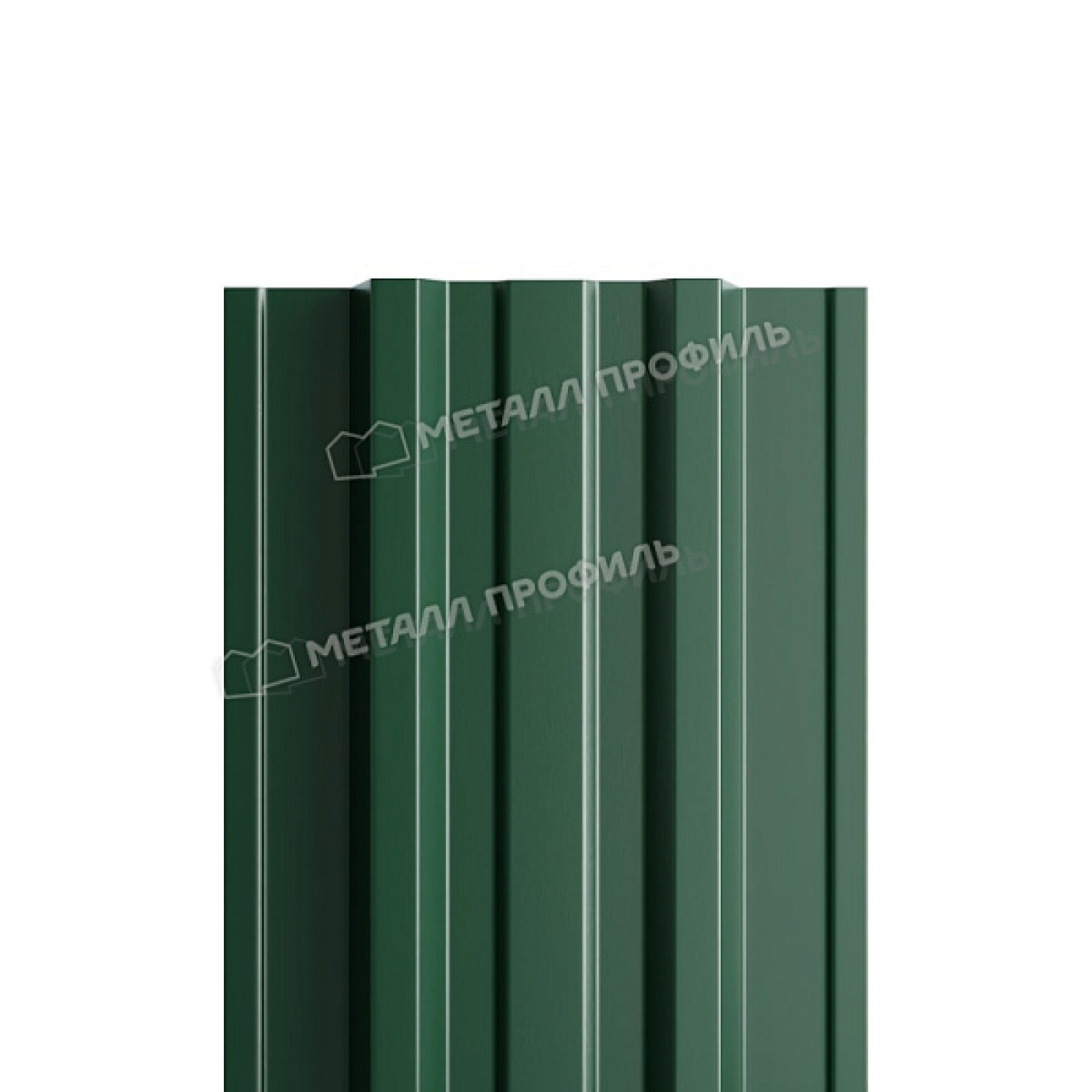 Штакетник металлический МЕТАЛЛ ПРОФИЛЬ TRAPEZE-T 16,5х118 (PURETAN-20-RR11-0.5)