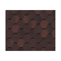 RoofShield черепица Премиум Стандарт (3м2) Гранатовый отлив