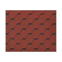 RoofShield черепица Премиум Стандарт (3м2) Красный с оттенением