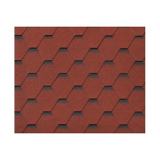 RoofShield черепица Премиум Стандарт (3м2) Красный с оттенением