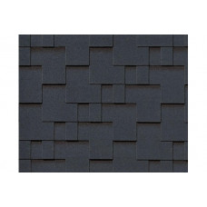 RoofShield черепица Премиум Модерн (3м2) Бархатно-черный