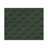 RoofShield черепица Классик Стандарт (3м2) Зеленый с оттенением