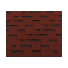 RoofShield черепица Классик Модерн (3м2) Коричневый с оттенением