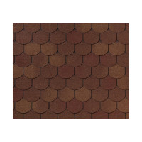RoofShield черепица Фемили Лайт Готик (3м2) Осенний