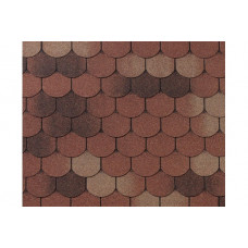 RoofShield черепица Фемили Лайт Готик (3м2) Терракота