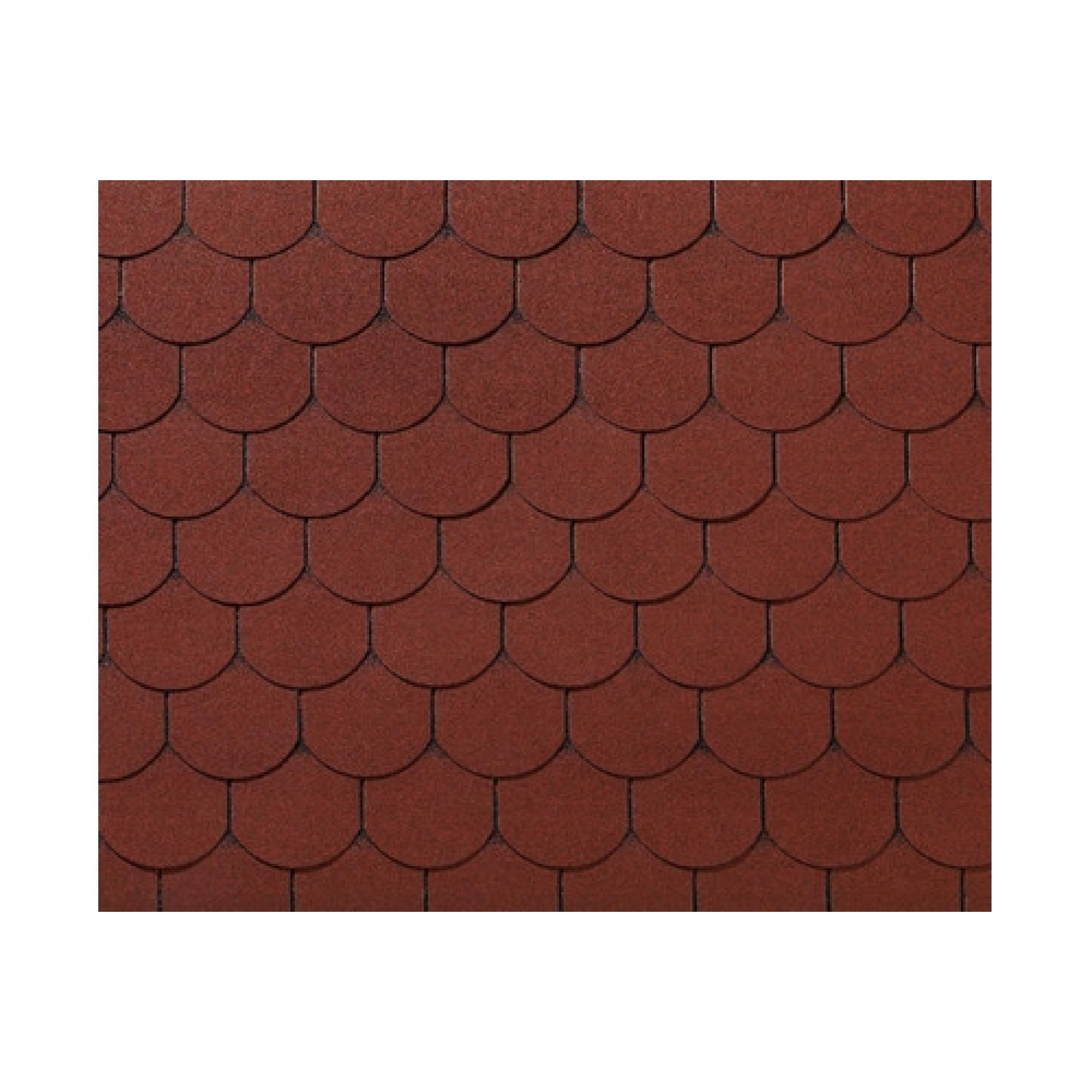 RoofShield черепица Фемили Лайт Готик (3м2) Красный