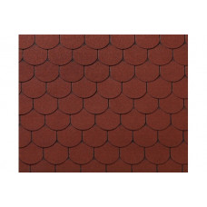 RoofShield черепица Фемили Лайт Готик (3м2) Красный