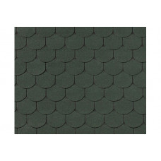 RoofShield черепица Фемили Лайт Готик (3м2) Зеленый