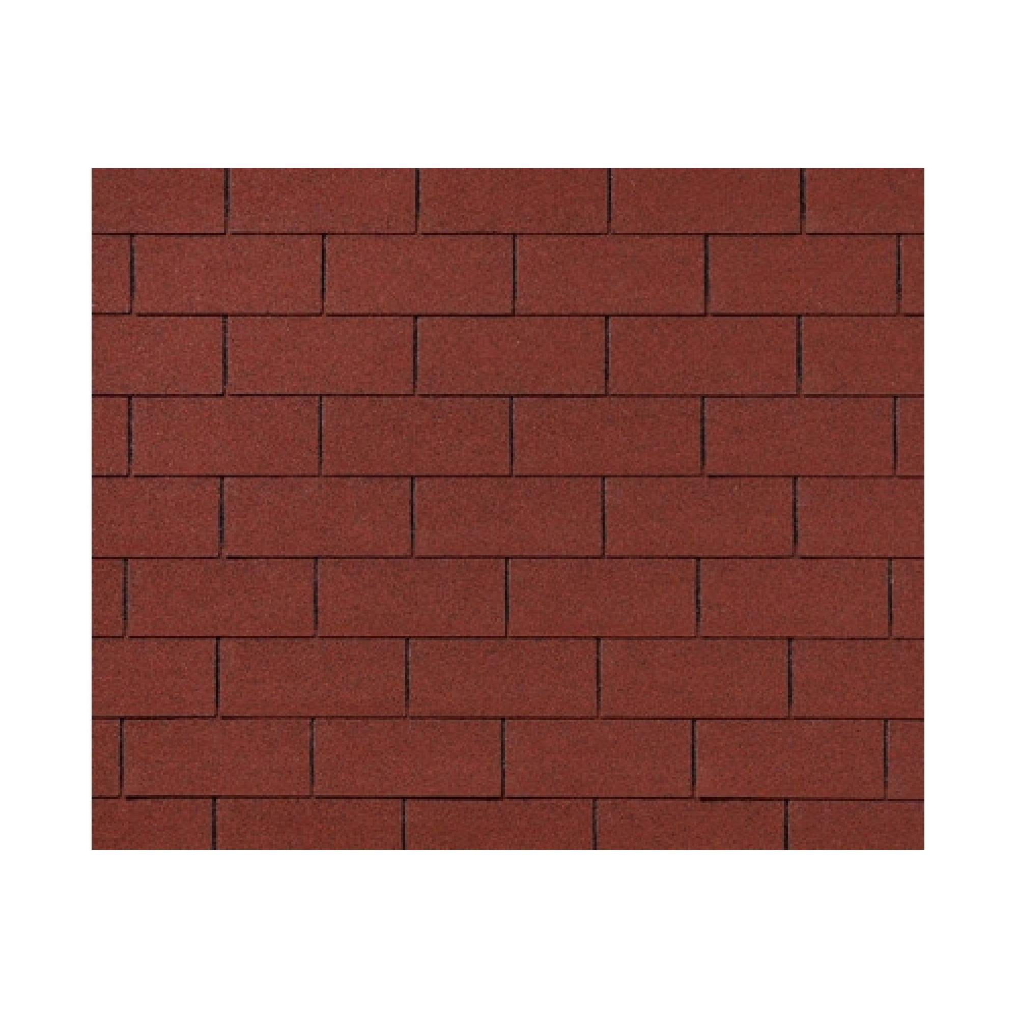 RoofShield черепица Фемили Лайт Американ (3м2) Красный