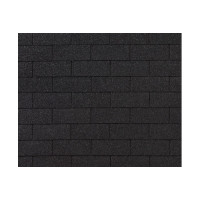RoofShield черепица Фемили Эко Лайт Американ (3м2) Графитно-черный