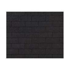 RoofShield черепица Фемили Эко Лайт Американ (3м2) Графитно-черный