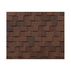 RoofShield черепица Премиум Фьюжн (2,25м2) Мускатный орех