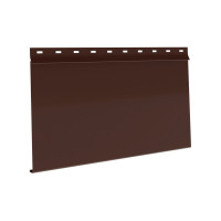 Скандинавская доска узкая, 3 м Polyester 0,6mm (0,63mm с покрытием) Zn275 Коричневый (RAL8017)