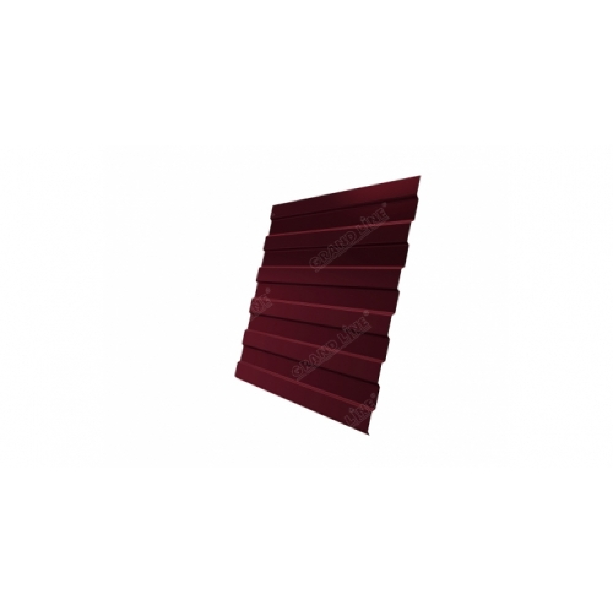 Профнастил С8А 0,45 Drap RAL 3005 красное вино