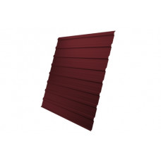 Профнастил С10A Grand Line 0,5 Quarzit lite RAL 3005 красное вино
