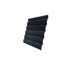 Профнастил С20А Grand Line 0,5 Rooftop Matte RAL 7024 мокрый асфальт