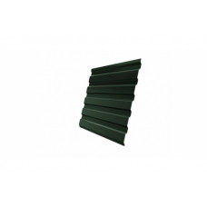 Профнастил С20А 0,5 GreenCoat Pural BT, matt RR 11 темно-зеленый (RAL 6020 хромовая зелень)