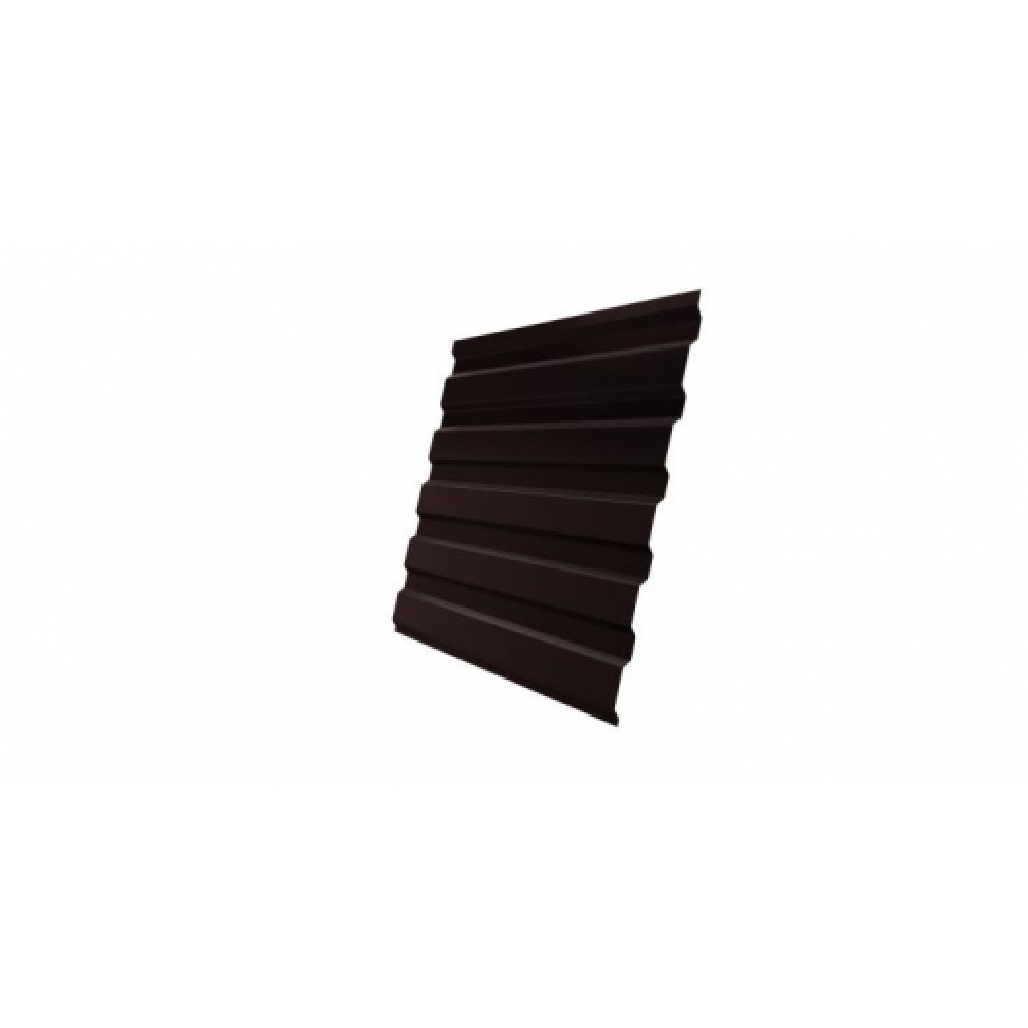 Профнастил С20А 0,5 GreenCoat Pural BT, matt RR 887 (RAL 8017 шоколад)