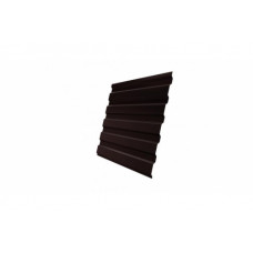Профнастил С20А 0,5 GreenCoat Pural BT, matt RR 887 (RAL 8017 шоколад)
